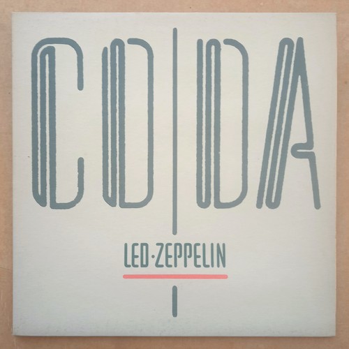 Led zeppelin coda lp - zeppelin,