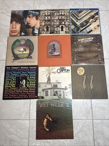 Classic rock vinyl - rock, lot